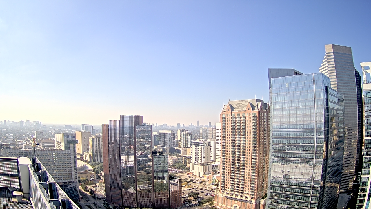 Thumbnail for current weather camera view from Marriott Marquis Houston in Houston, Texas