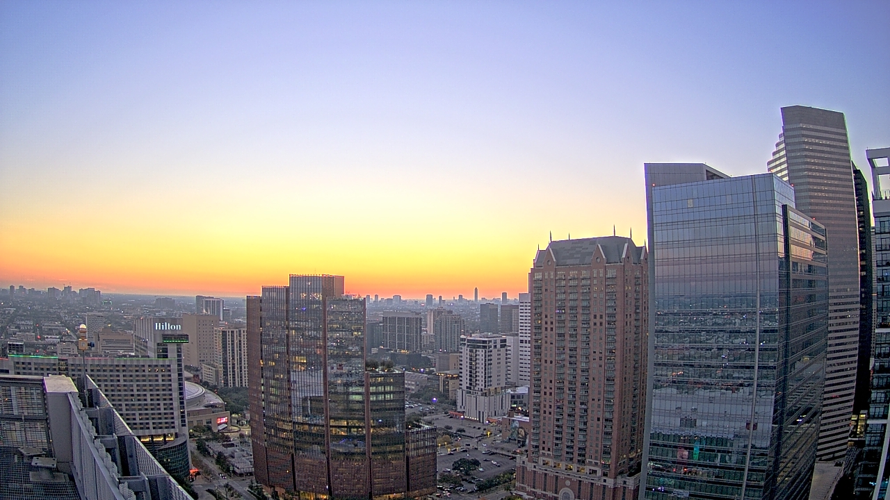 Thumbnail for current weather camera view from Marriott Marquis Houston in Houston, Texas