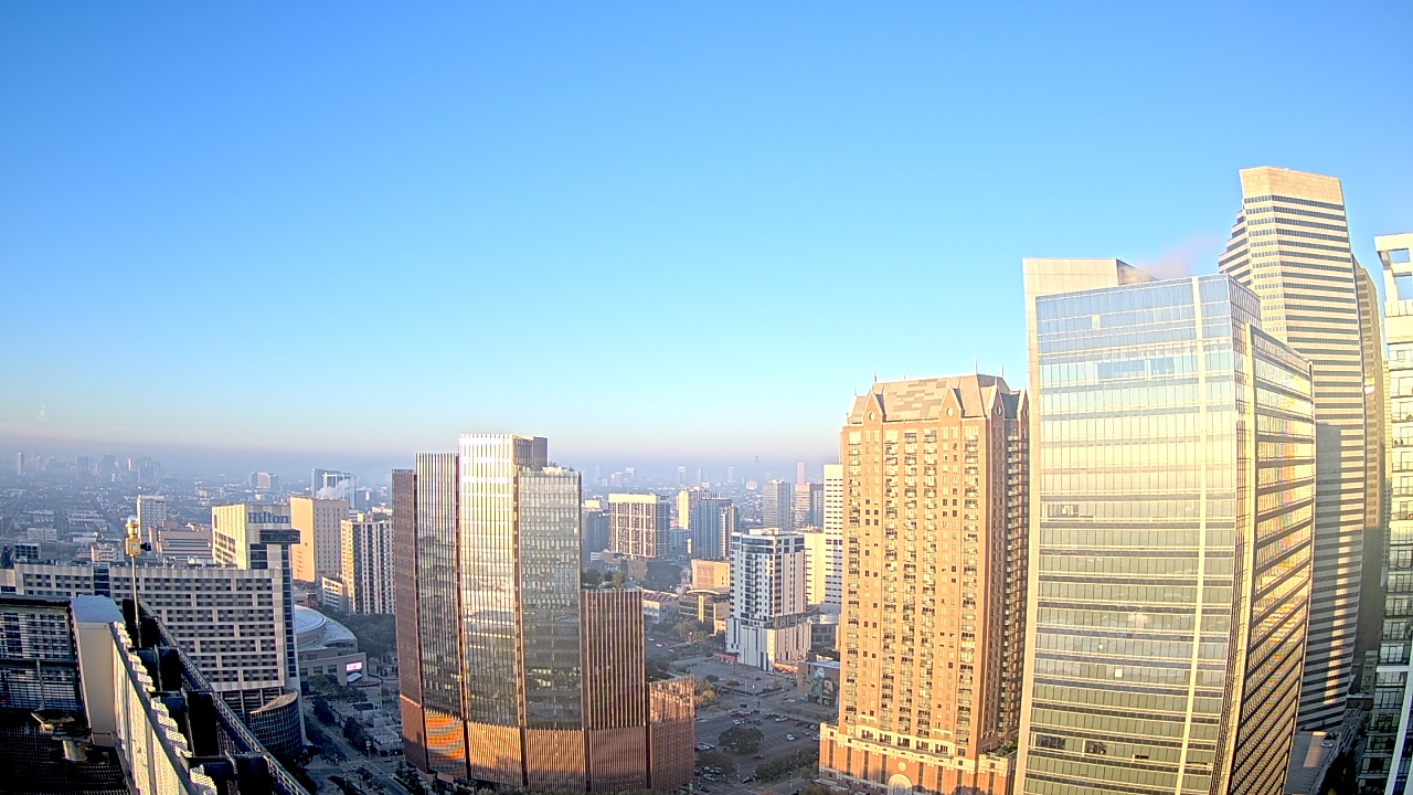 Thumbnail for current weather camera view from Marriott Marquis Houston in Houston, Texas
