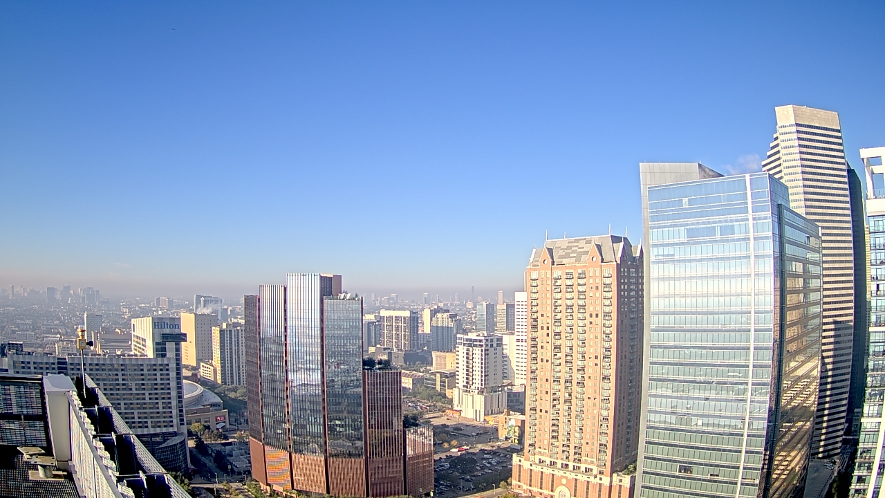 Thumbnail for current weather camera view from Marriott Marquis Houston in Houston, Texas