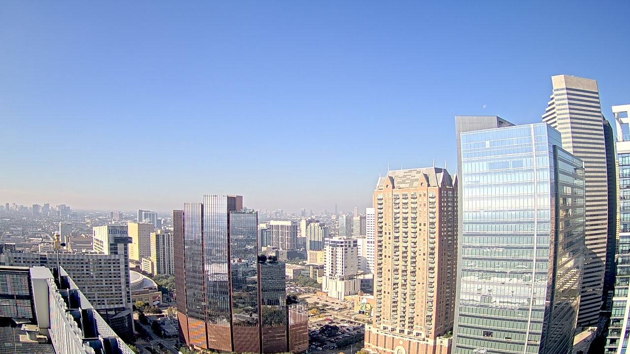 Thumbnail for current weather camera view from Marriott Marquis Houston in Houston, Texas