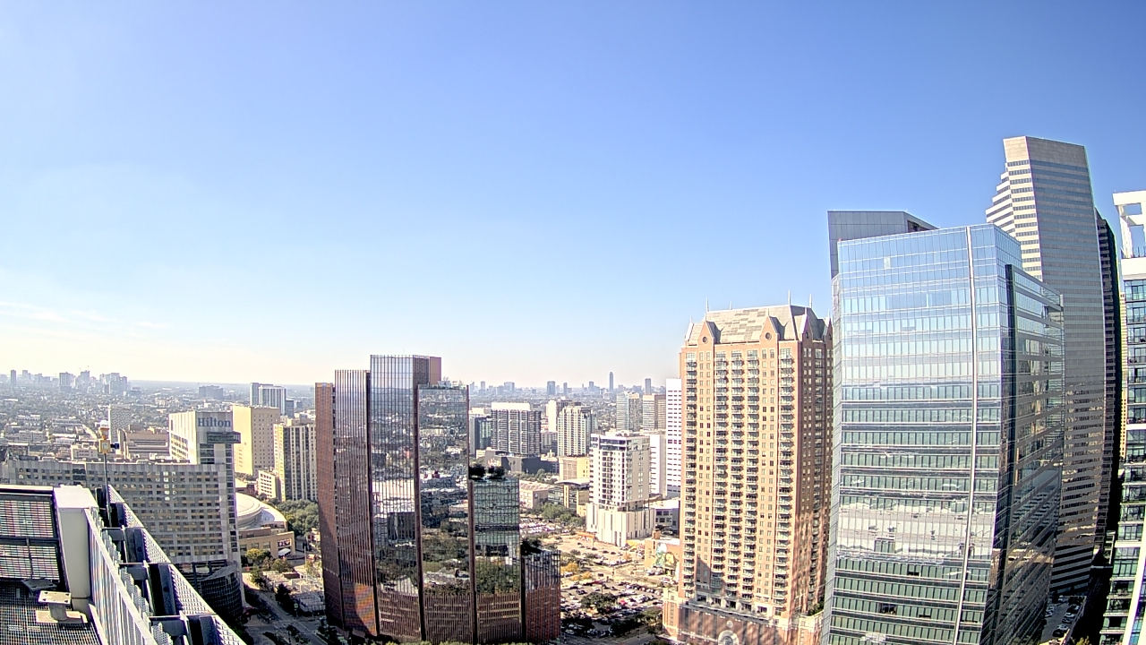 Thumbnail for current weather camera view from Marriott Marquis Houston in Houston, Texas