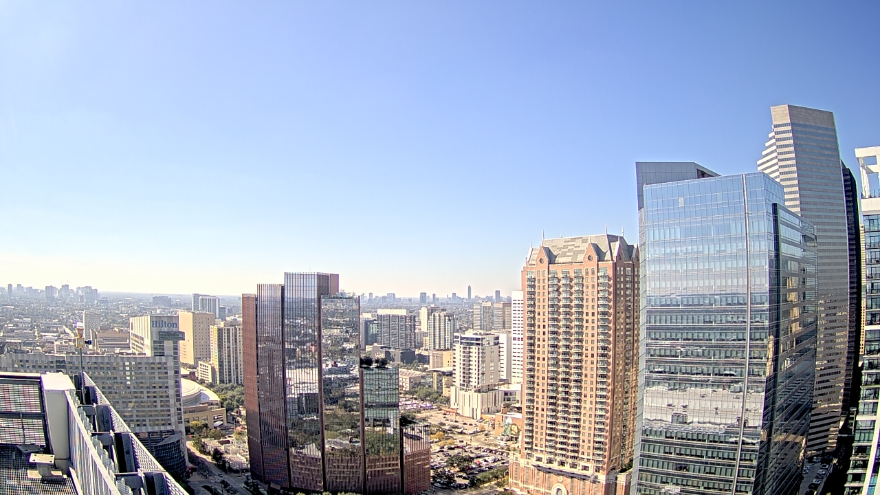 Thumbnail for current weather camera view from Marriott Marquis Houston in Houston, Texas