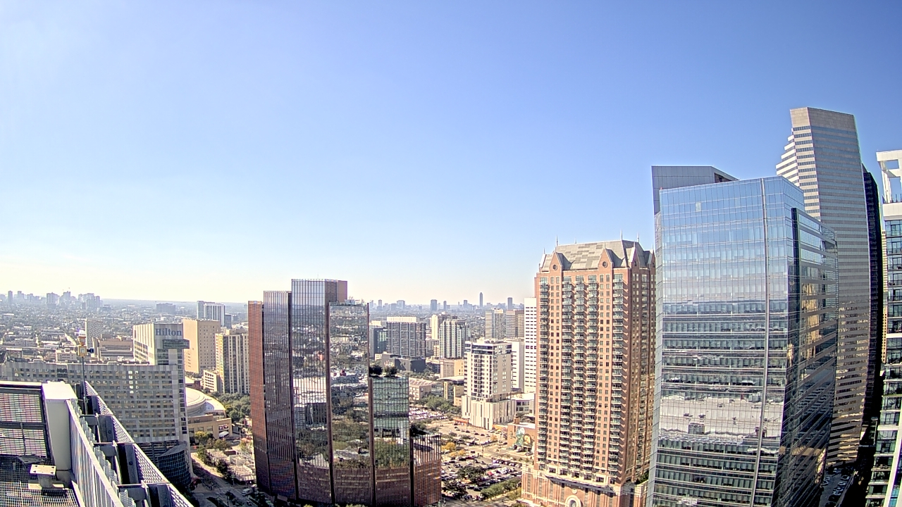 Thumbnail for current weather camera view from Marriott Marquis Houston in Houston, Texas
