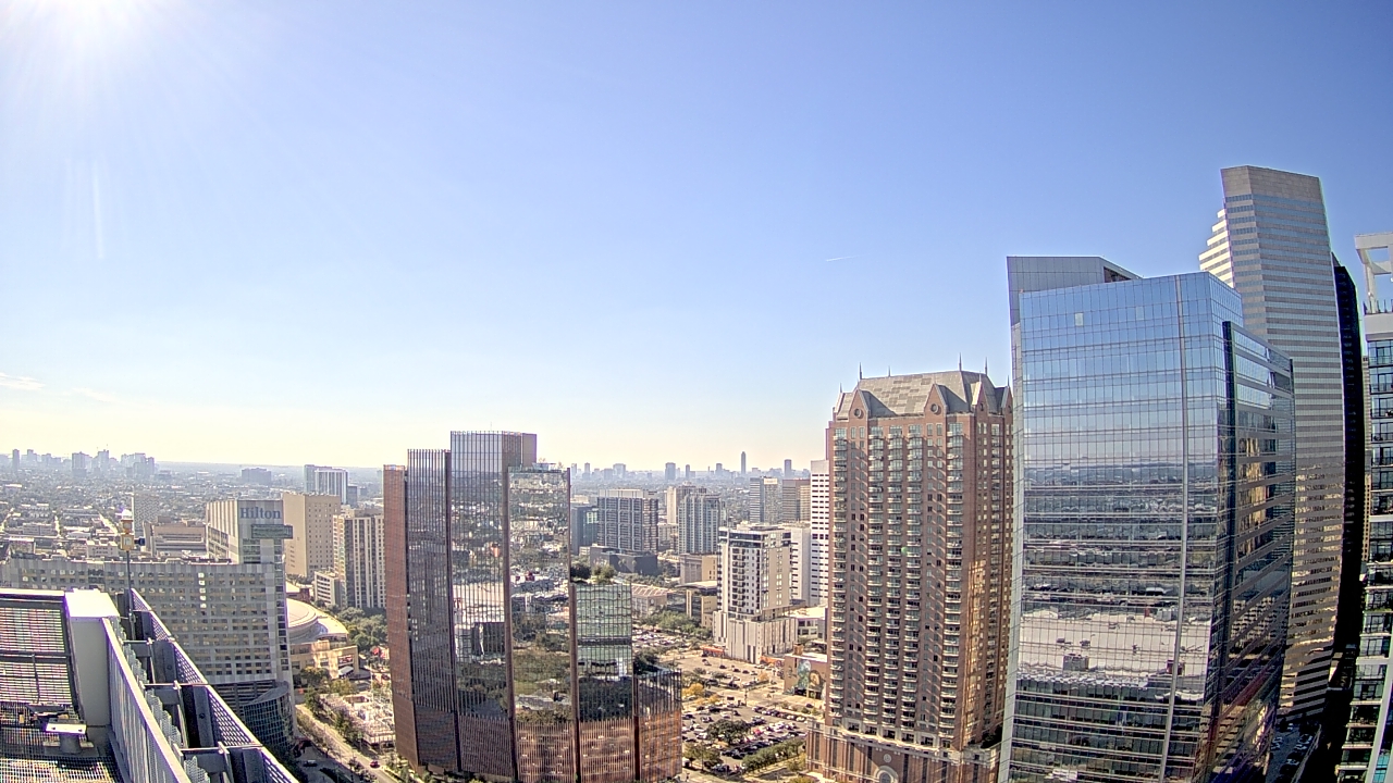 Thumbnail for current weather camera view from Marriott Marquis Houston in Houston, Texas