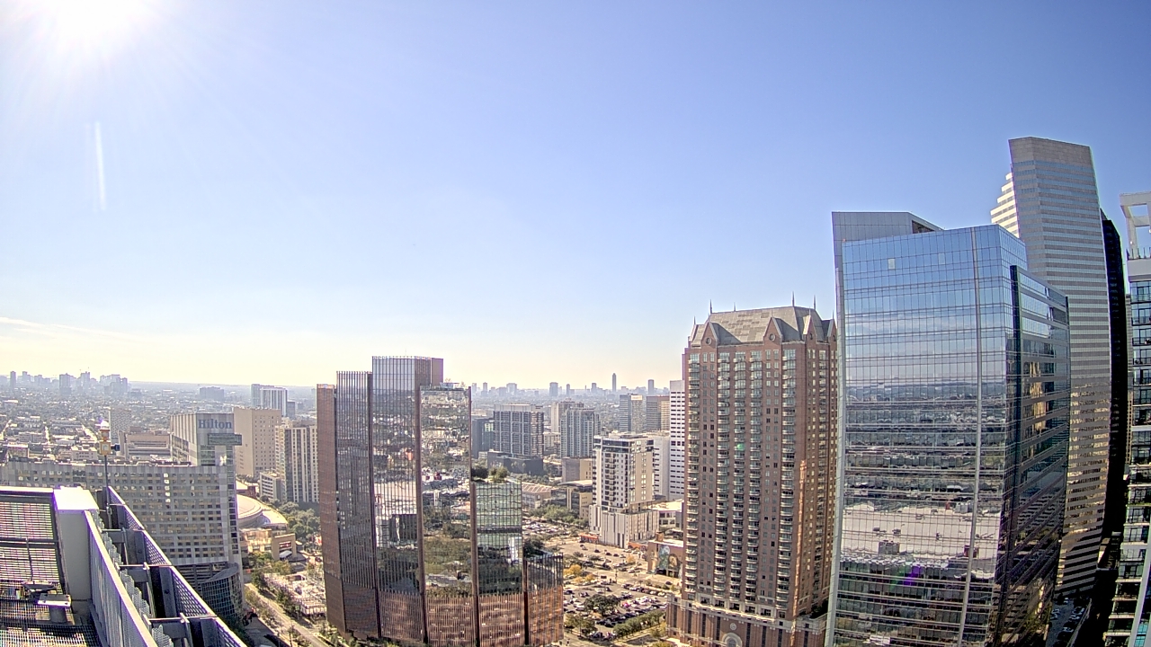 Thumbnail for current weather camera view from Marriott Marquis Houston in Houston, Texas