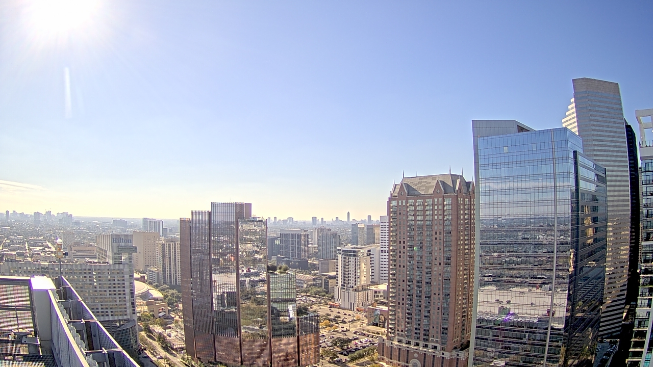 Thumbnail for current weather camera view from Marriott Marquis Houston in Houston, Texas