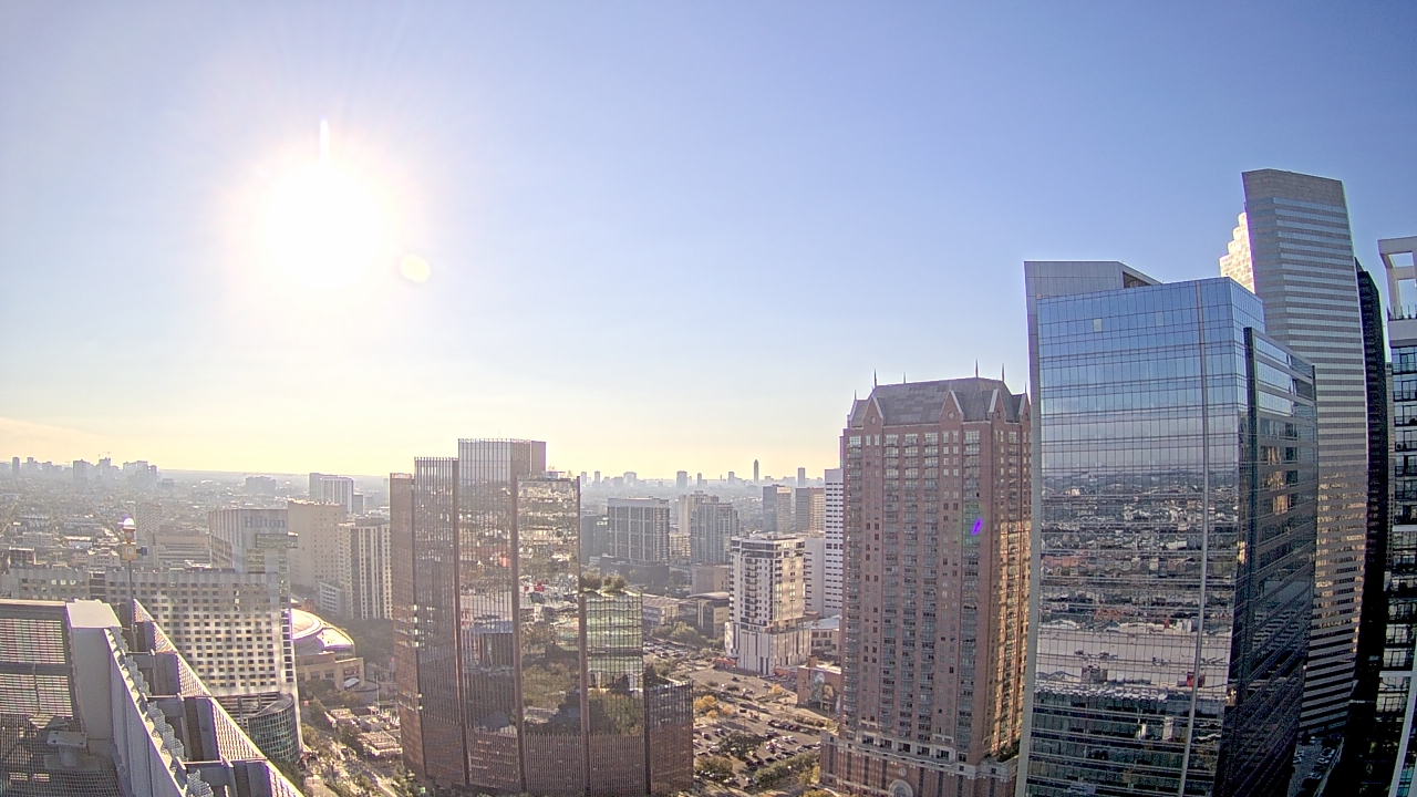 Thumbnail for current weather camera view from Marriott Marquis Houston in Houston, Texas