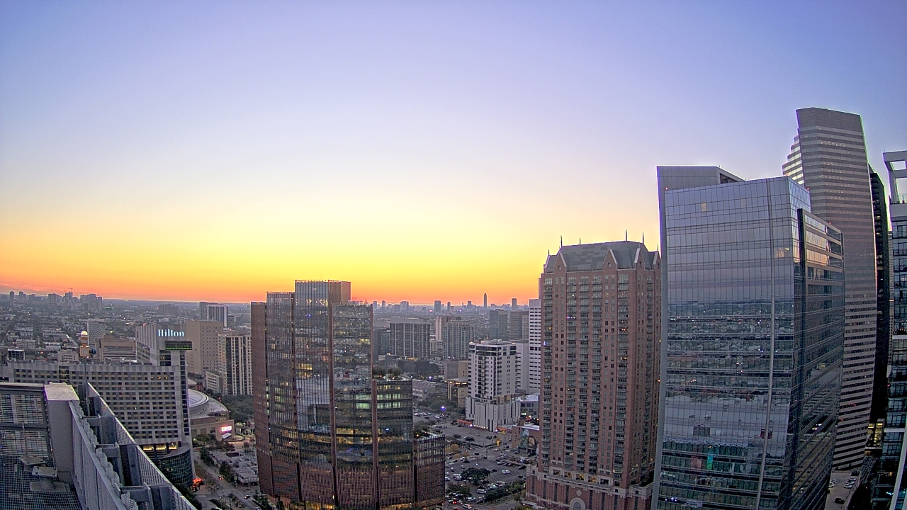 Thumbnail for current weather camera view from Marriott Marquis Houston in Houston, Texas