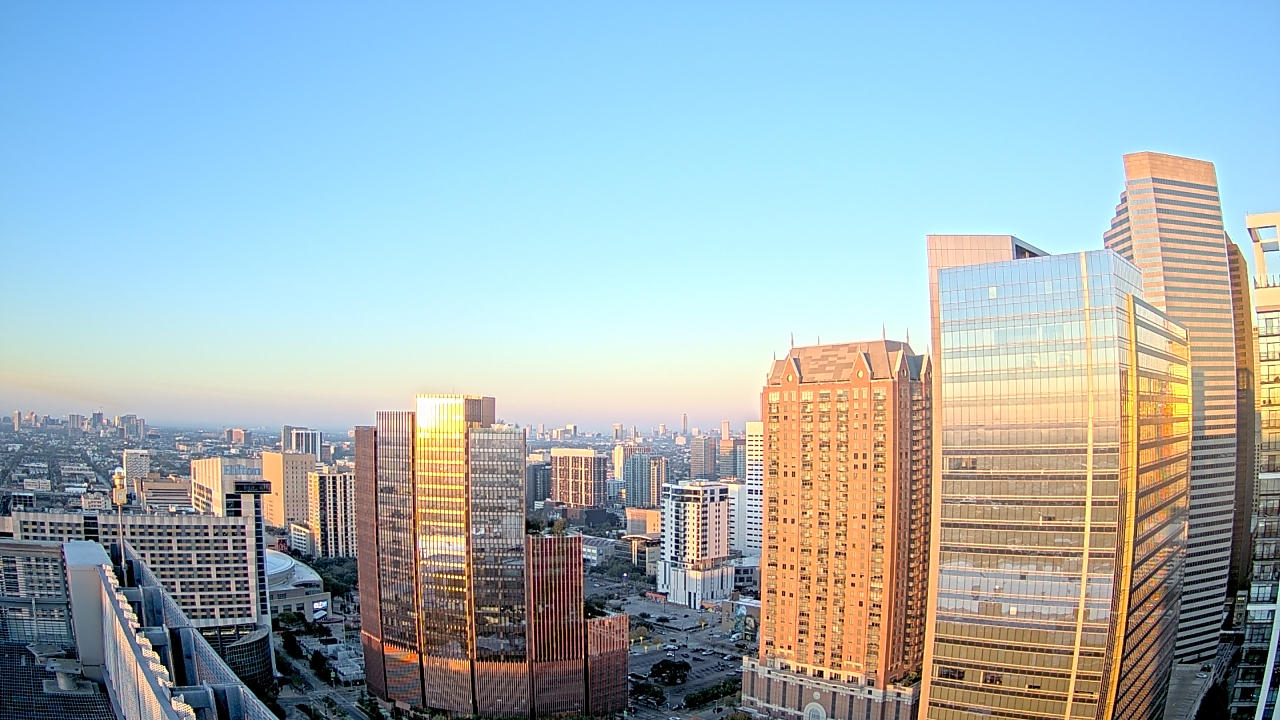 Thumbnail for current weather camera view from Marriott Marquis Houston in Houston, Texas