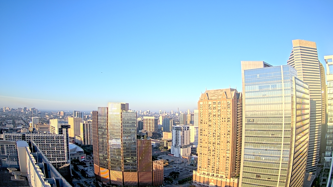 Thumbnail for current weather camera view from Marriott Marquis Houston in Houston, Texas