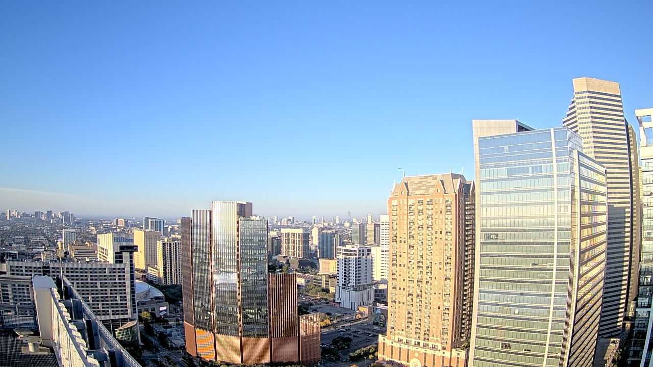 Thumbnail for current weather camera view from Marriott Marquis Houston in Houston, Texas