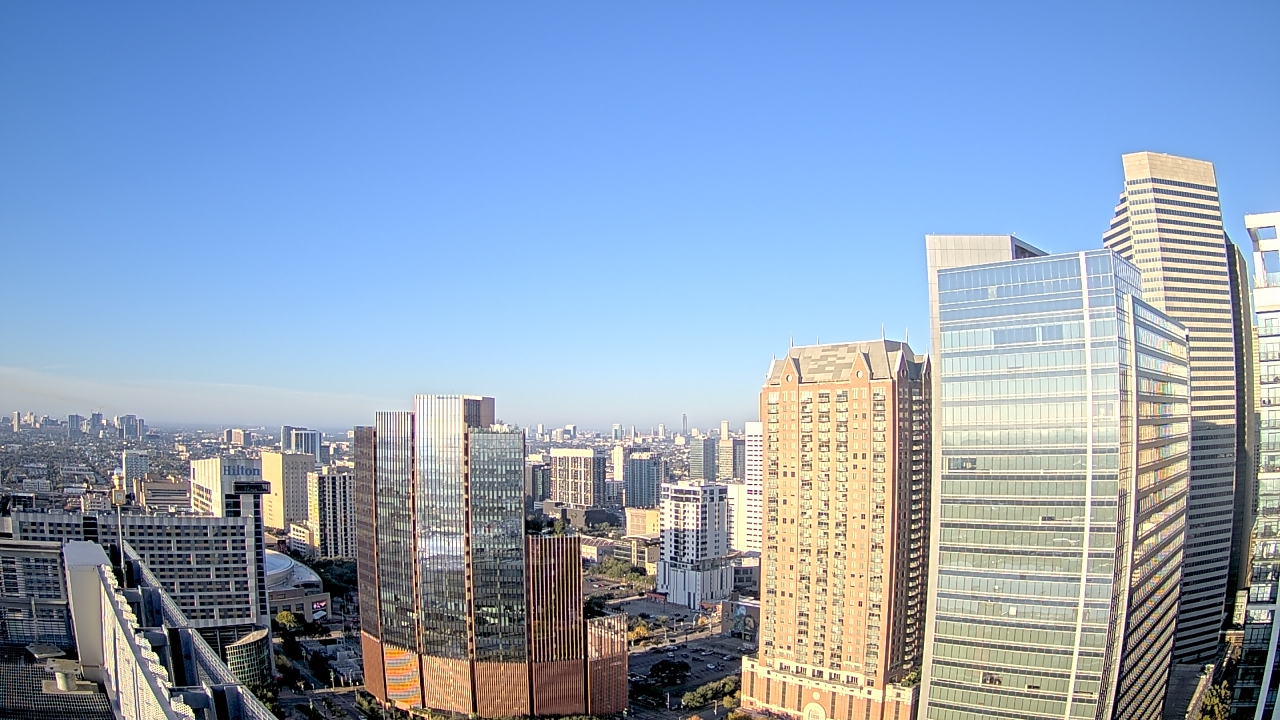 Thumbnail for current weather camera view from Marriott Marquis Houston in Houston, Texas