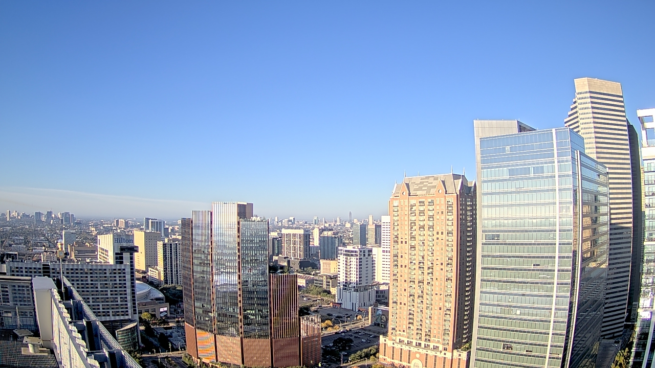 Thumbnail for current weather camera view from Marriott Marquis Houston in Houston, Texas