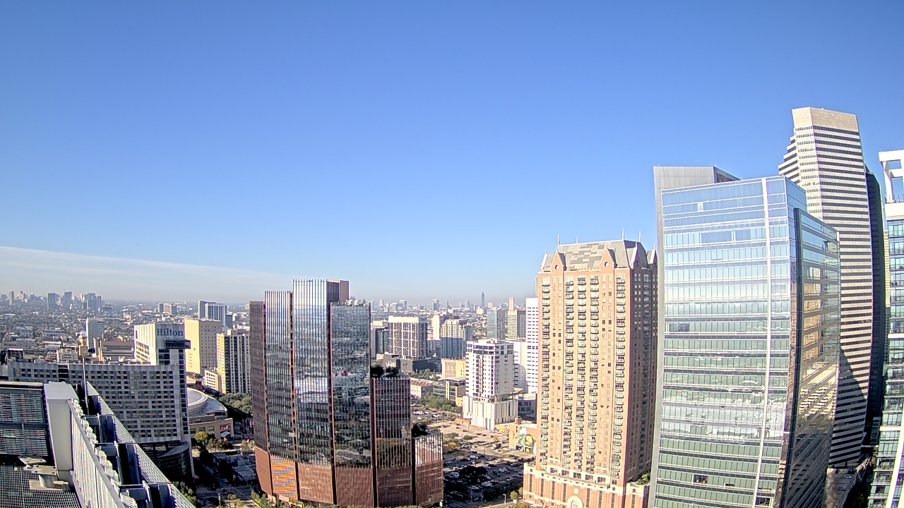 Thumbnail for current weather camera view from Marriott Marquis Houston in Houston, Texas