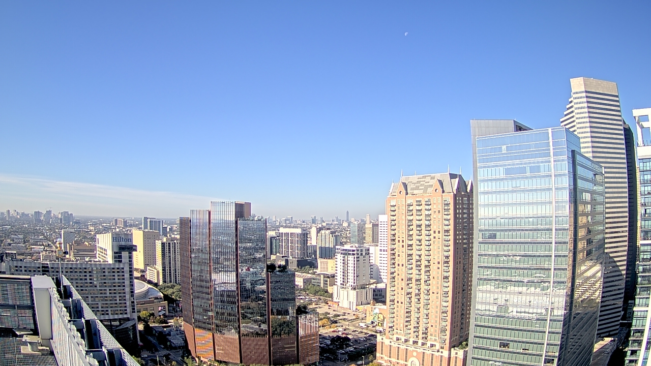 Thumbnail for current weather camera view from Marriott Marquis Houston in Houston, Texas