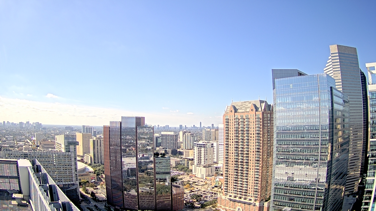 Thumbnail for current weather camera view from Marriott Marquis Houston in Houston, Texas