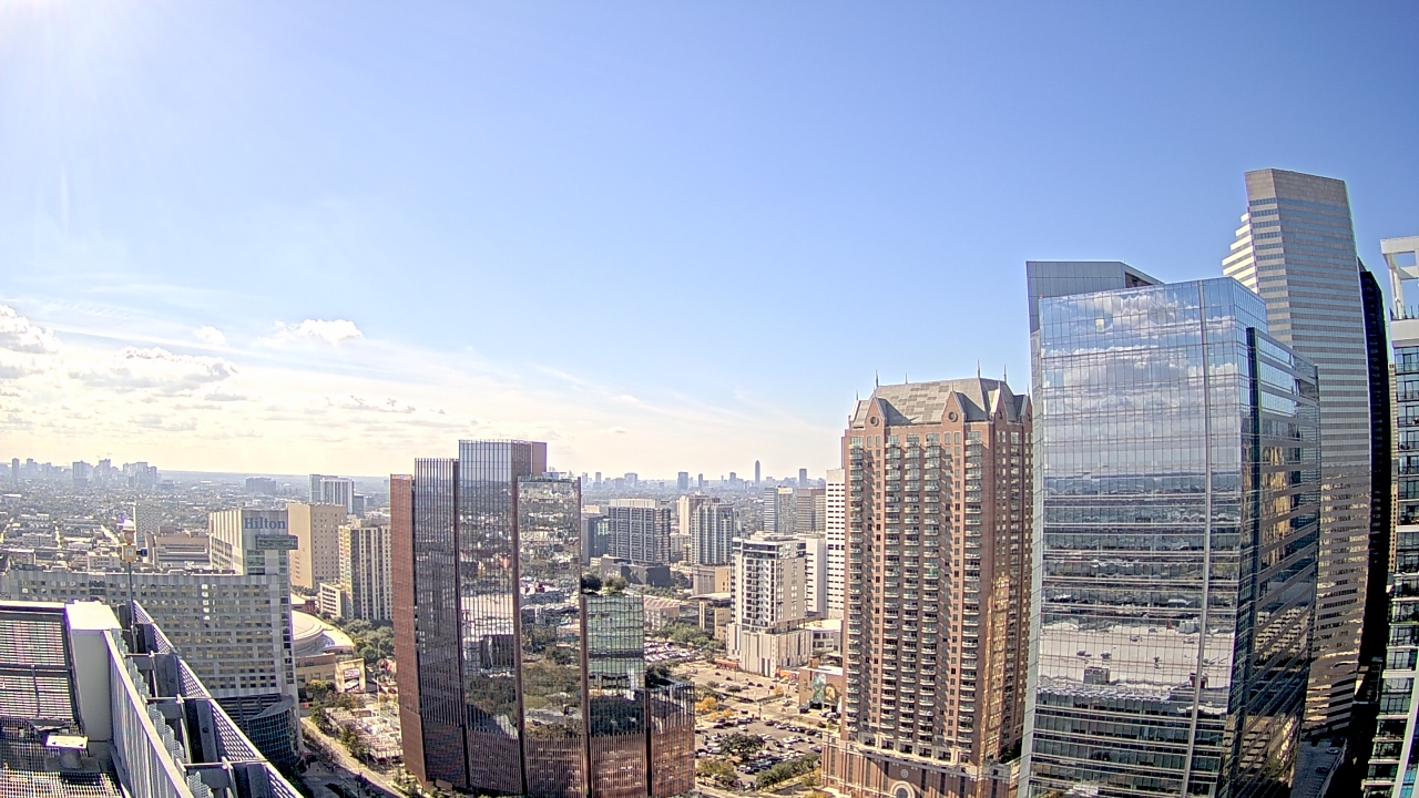 Thumbnail for current weather camera view from Marriott Marquis Houston in Houston, Texas