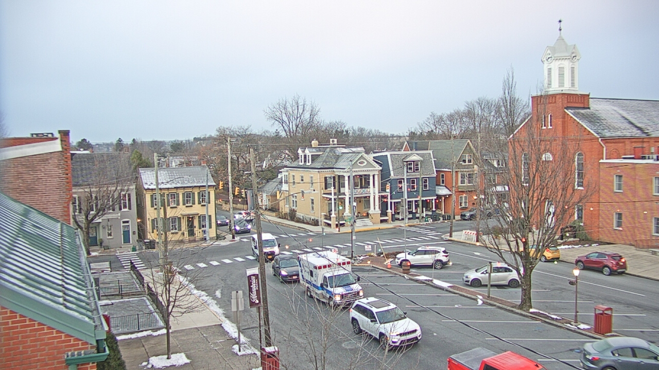 Thumbnail for current weather camera view from A&M Pizza in Manheim, Pennsylvania