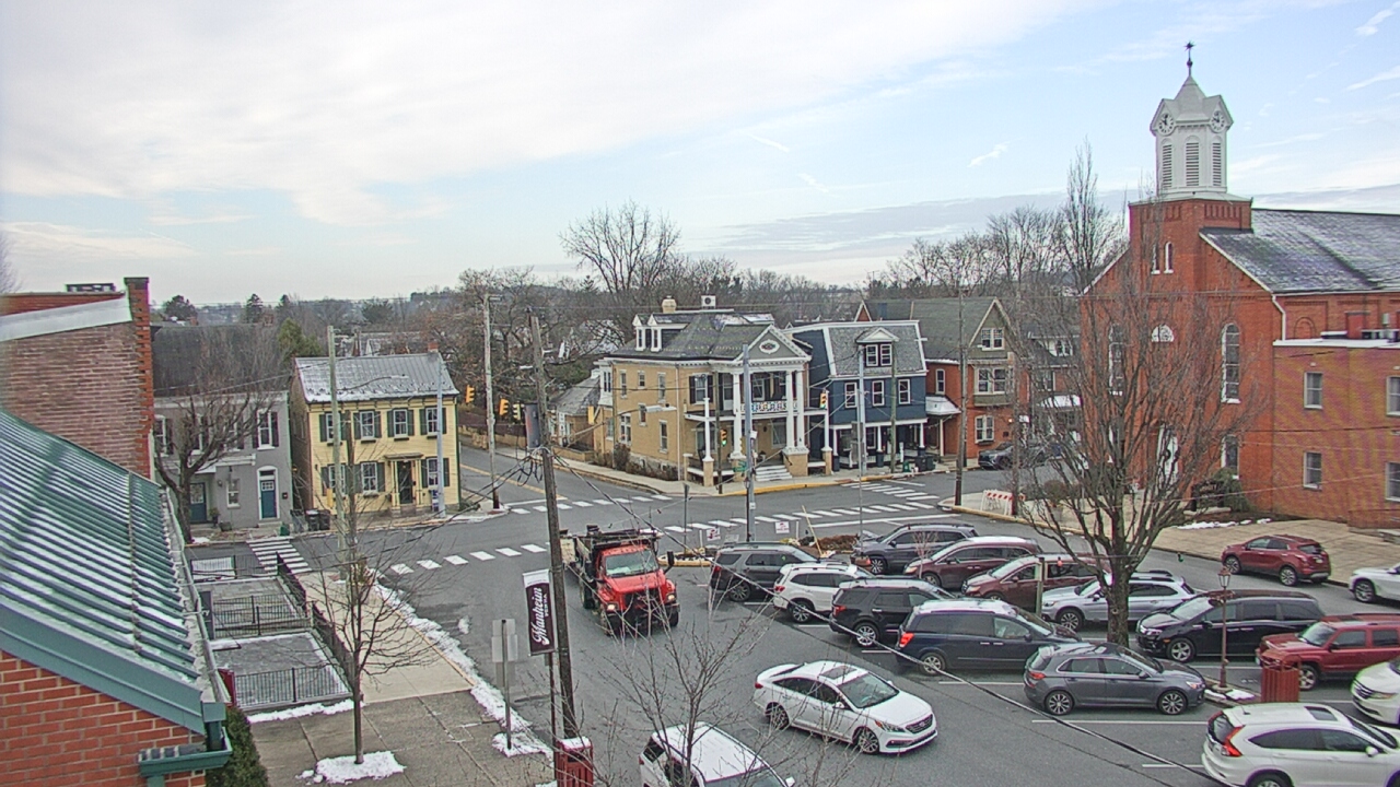 Thumbnail for current weather camera view from A&M Pizza in Manheim, Pennsylvania