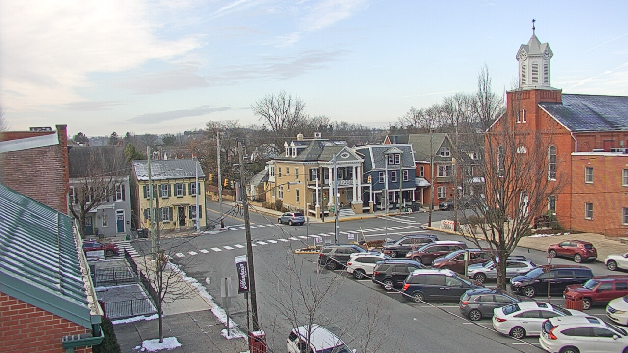 Thumbnail for current weather camera view from A&M Pizza in Manheim, Pennsylvania