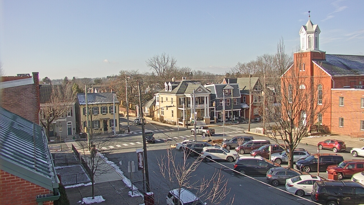 Thumbnail for current weather camera view from A&M Pizza in Manheim, Pennsylvania