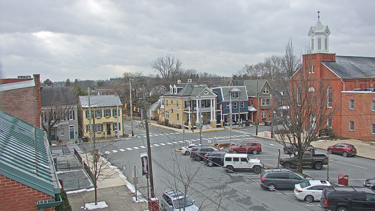 Thumbnail for current weather camera view from A&M Pizza in Manheim, Pennsylvania