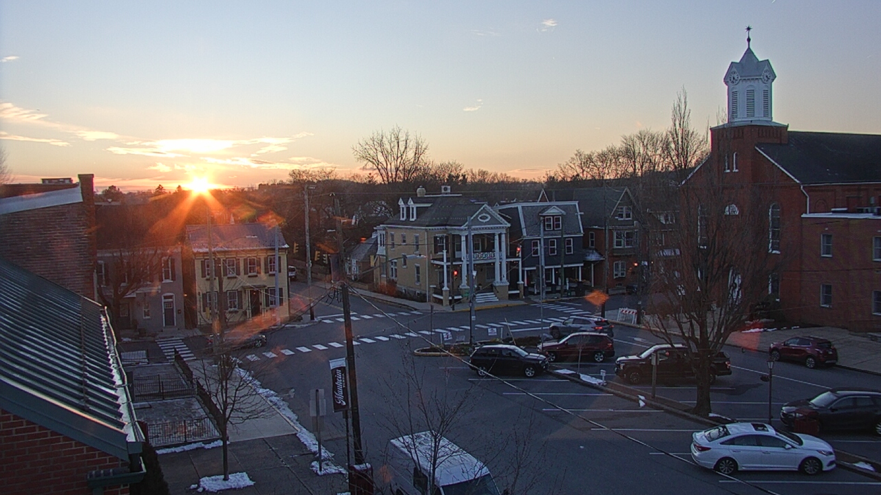 Thumbnail for current weather camera view from A&M Pizza in Manheim, Pennsylvania