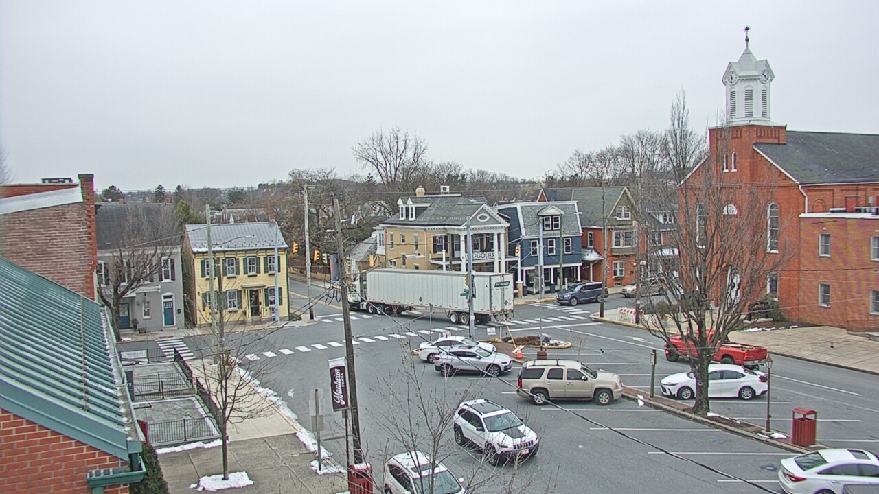Thumbnail for current weather camera view from A&M Pizza in Manheim, Pennsylvania