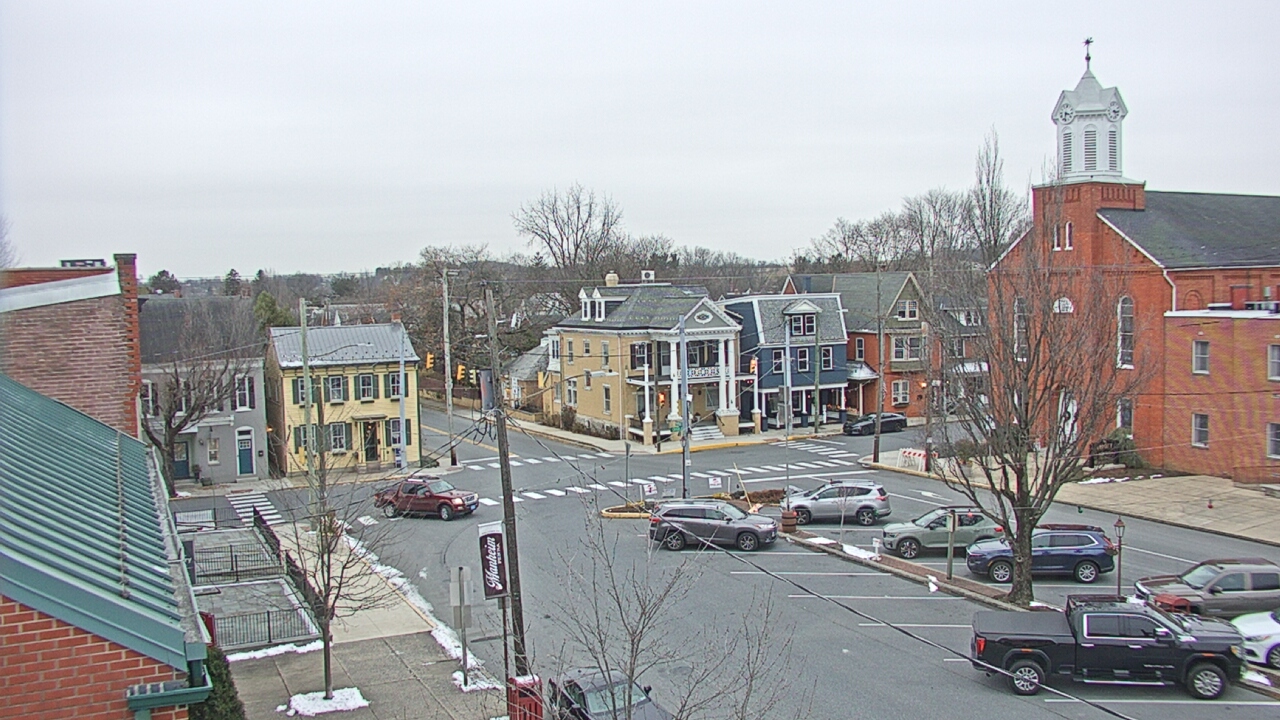 Thumbnail for current weather camera view from A&M Pizza in Manheim, Pennsylvania