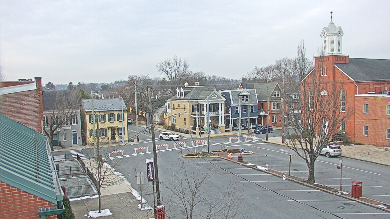 Thumbnail for current weather camera view from A&M Pizza in Manheim, Pennsylvania