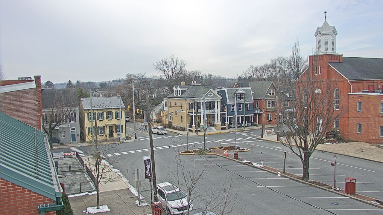 Thumbnail for current weather camera view from A&M Pizza in Manheim, Pennsylvania