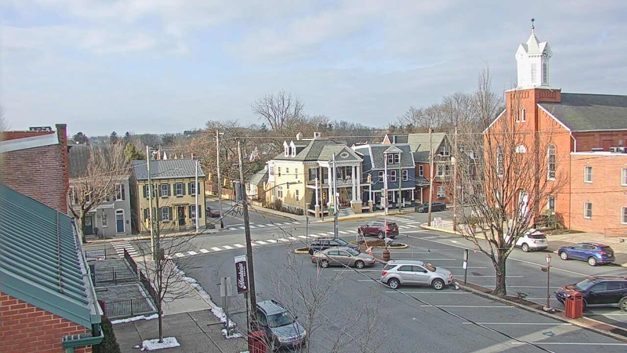 Thumbnail for current weather camera view from A&M Pizza in Manheim, Pennsylvania