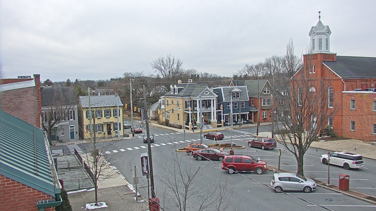 Thumbnail for current weather camera view from A&M Pizza in Manheim, Pennsylvania