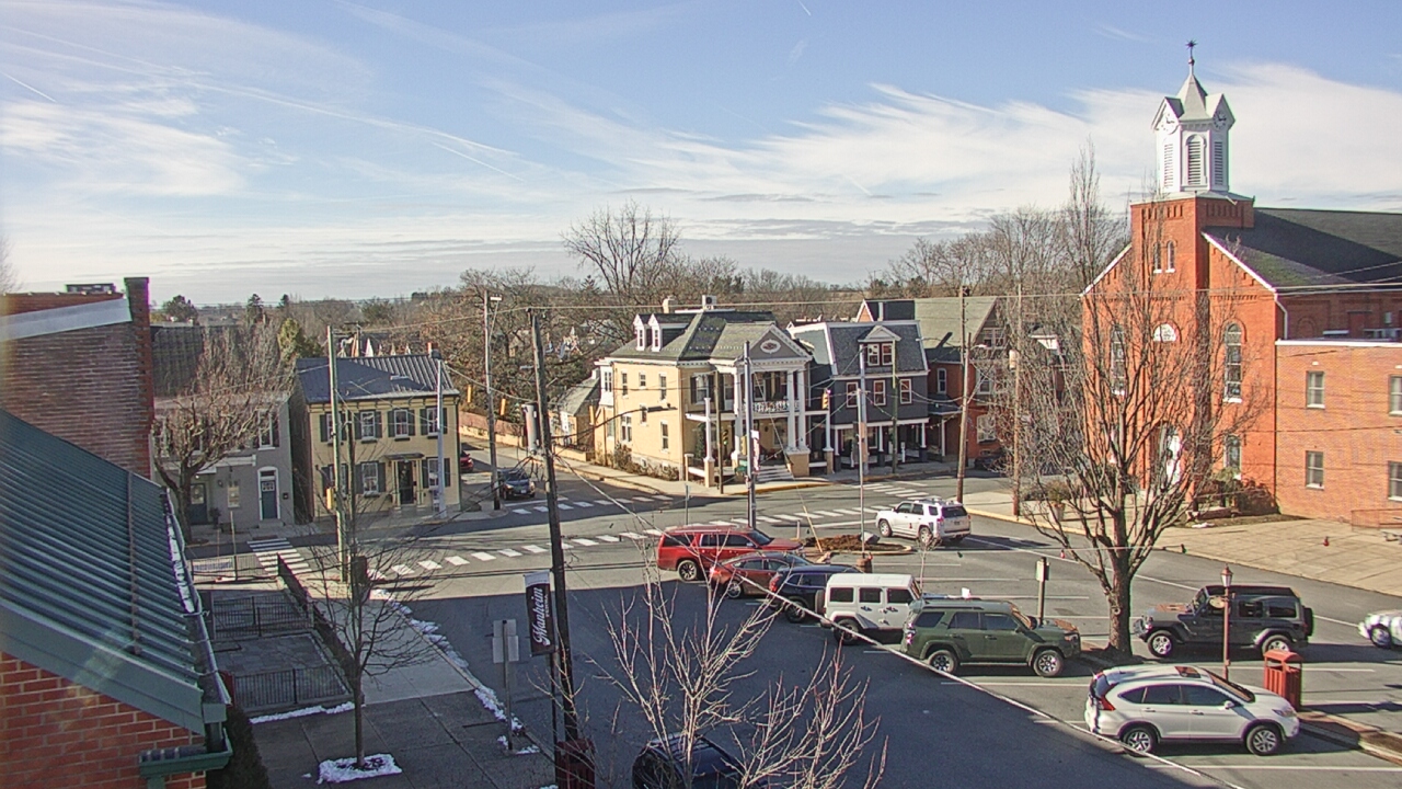 Thumbnail for current weather camera view from A&M Pizza in Manheim, Pennsylvania