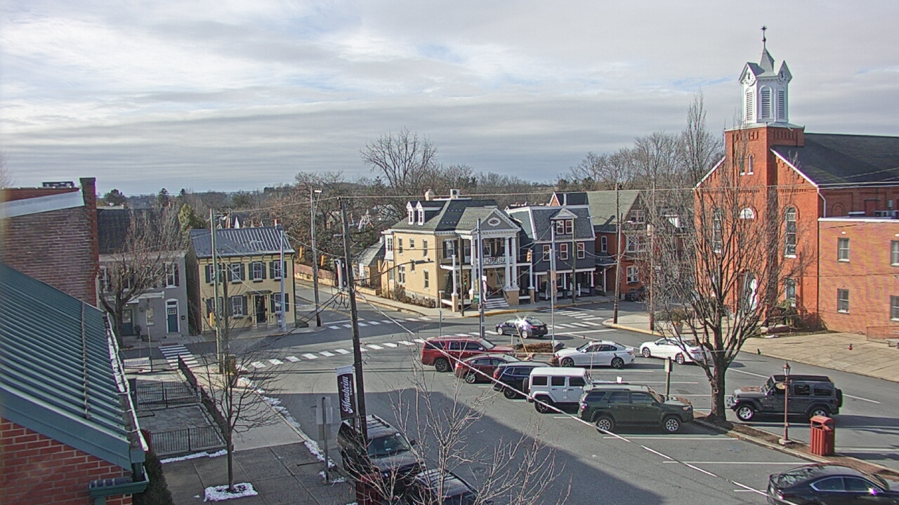 Thumbnail for current weather camera view from A&M Pizza in Manheim, Pennsylvania