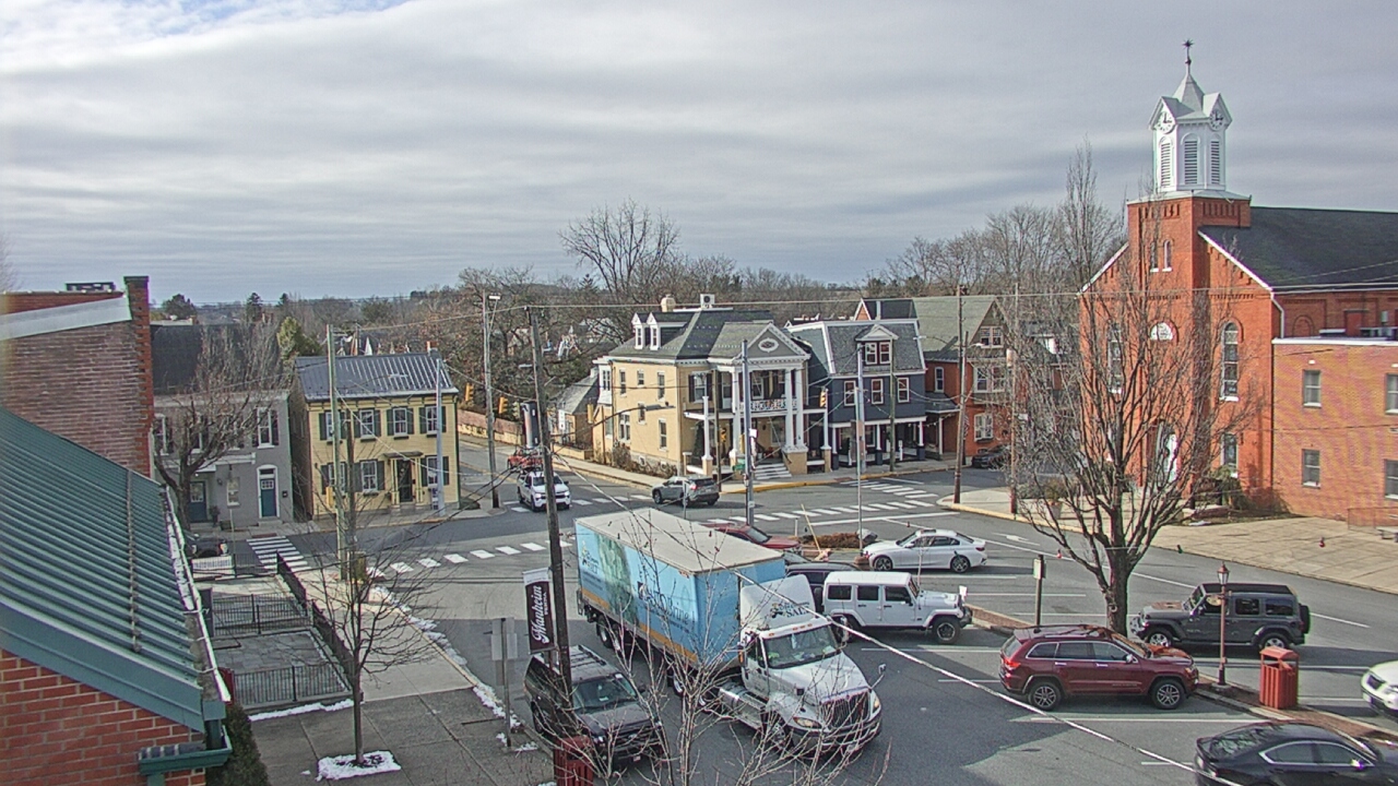 Thumbnail for current weather camera view from A&M Pizza in Manheim, Pennsylvania