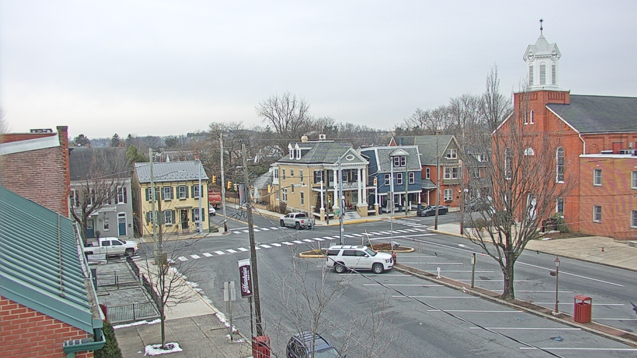 Thumbnail for current weather camera view from A&M Pizza in Manheim, Pennsylvania