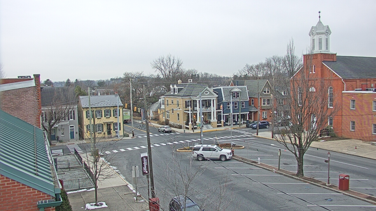 Thumbnail for current weather camera view from A&M Pizza in Manheim, Pennsylvania