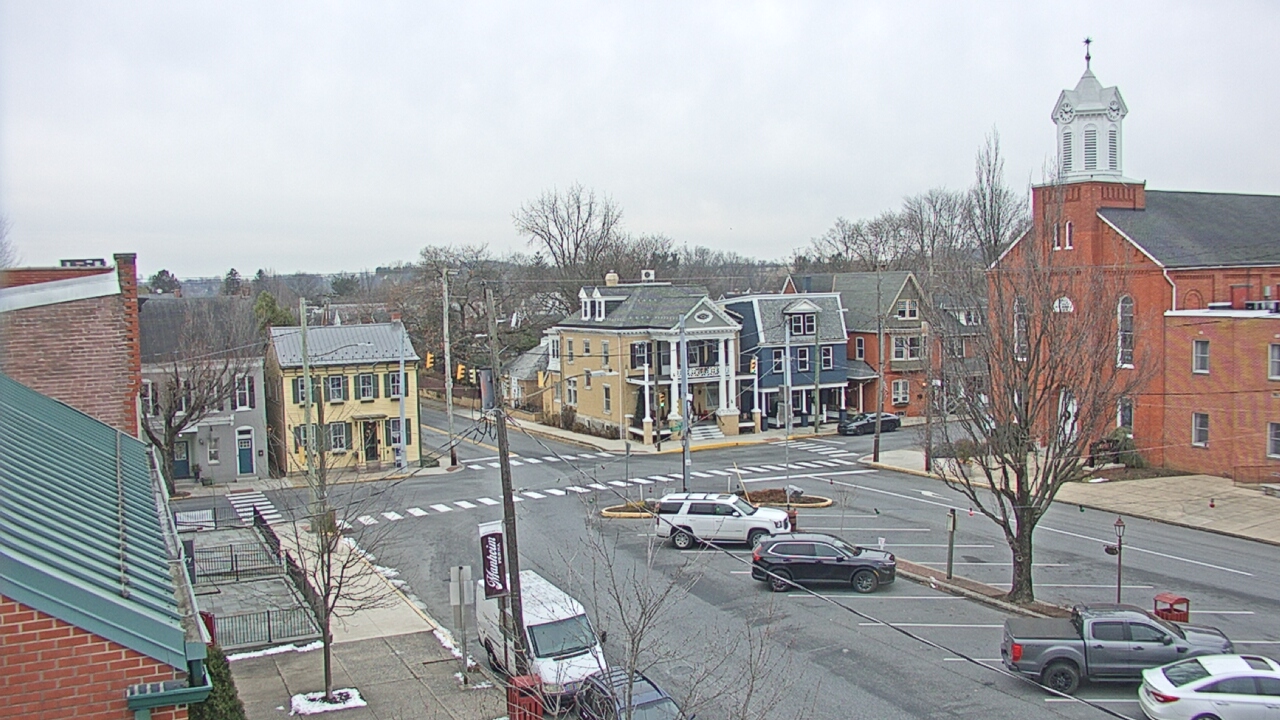 Thumbnail for current weather camera view from A&M Pizza in Manheim, Pennsylvania