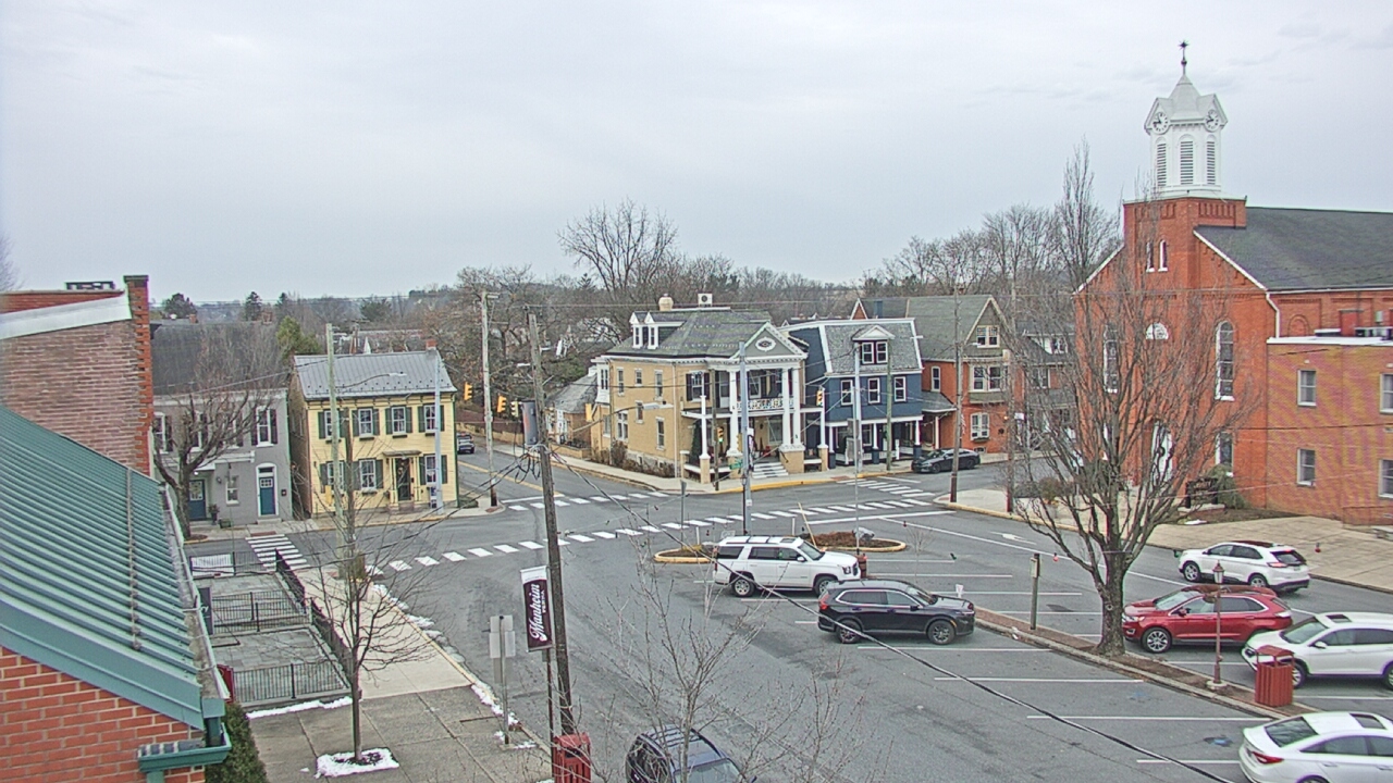 Thumbnail for current weather camera view from A&M Pizza in Manheim, Pennsylvania