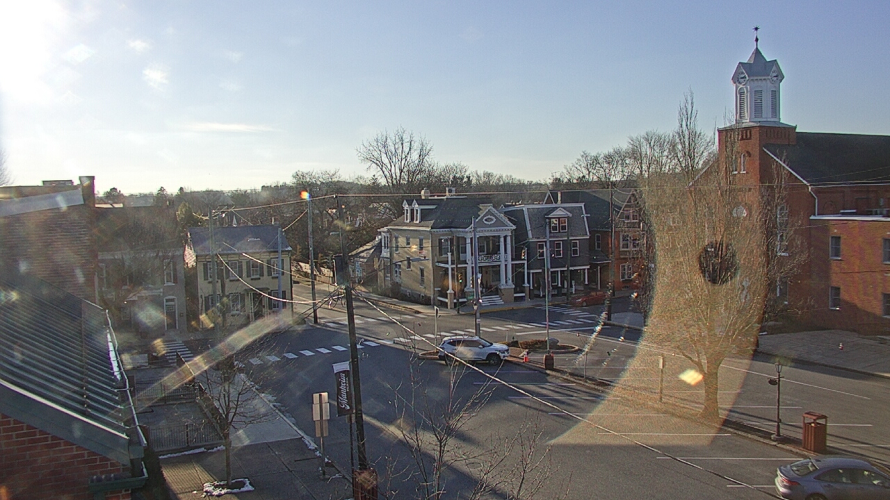 Thumbnail for current weather camera view from A&M Pizza in Manheim, Pennsylvania