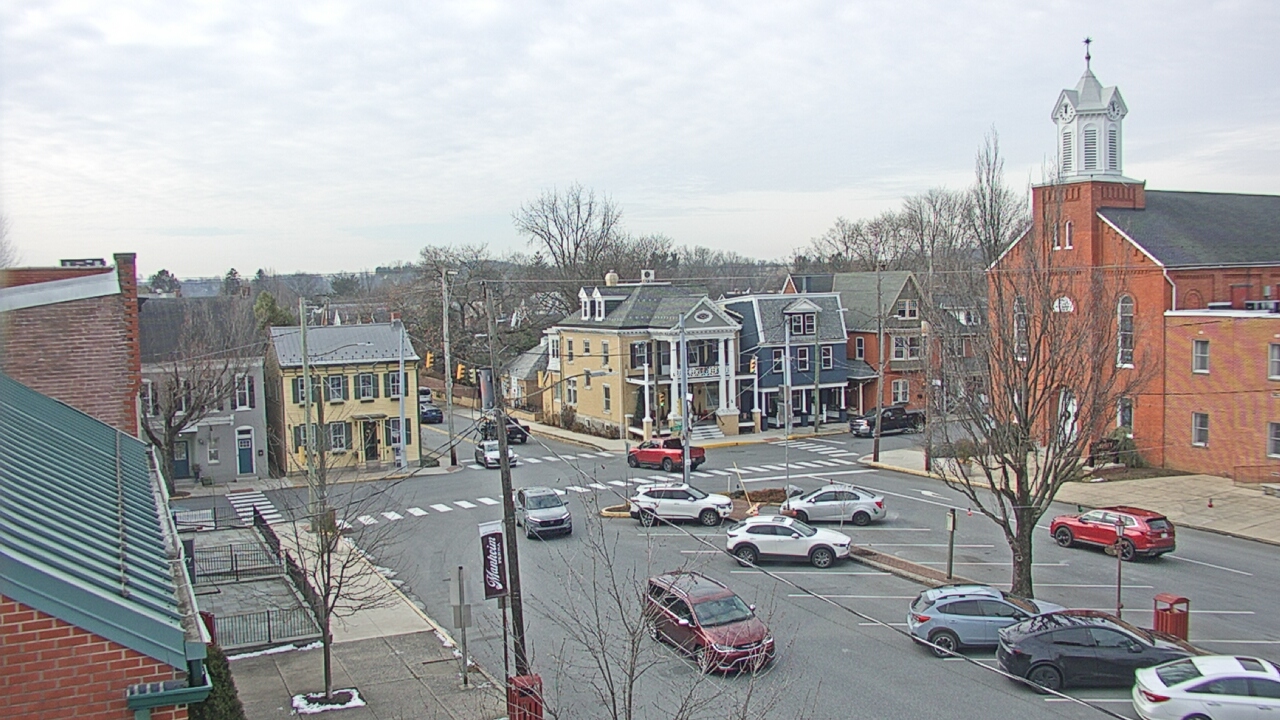Thumbnail for current weather camera view from A&M Pizza in Manheim, Pennsylvania