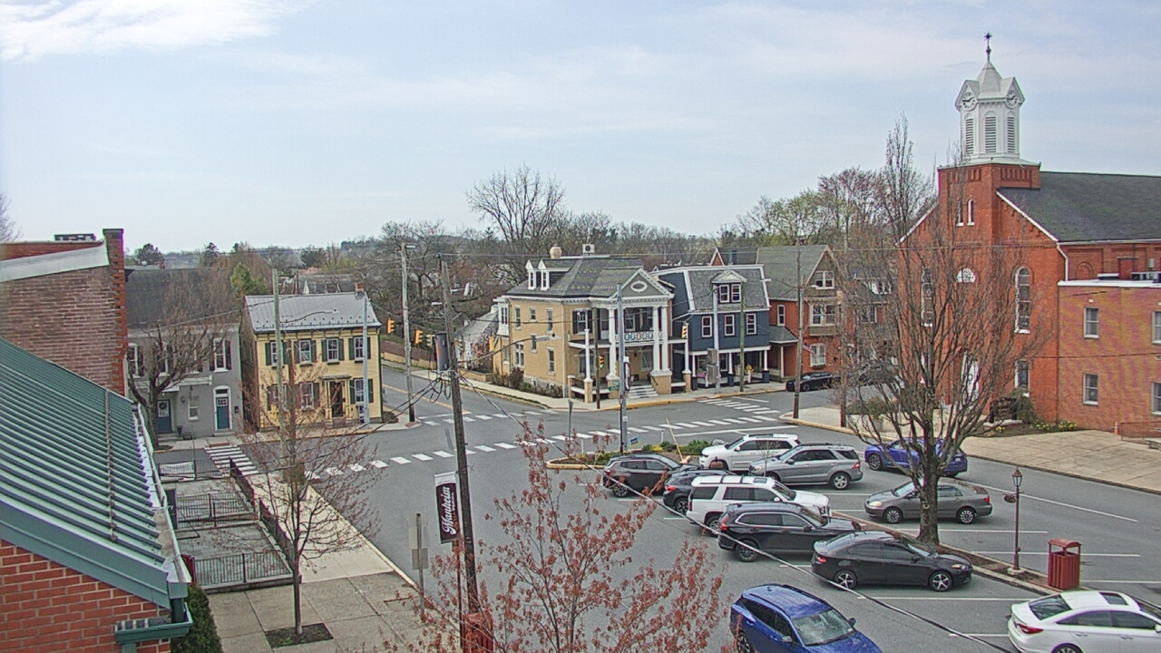 Thumbnail for current weather camera view from A&M Pizza in Manheim, Pennsylvania
