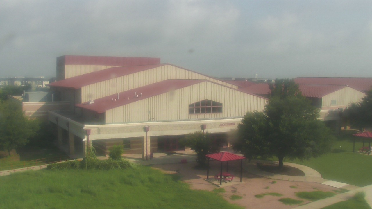 Thumbnail for current weather camera view from Manor HS in Manor, Texas
