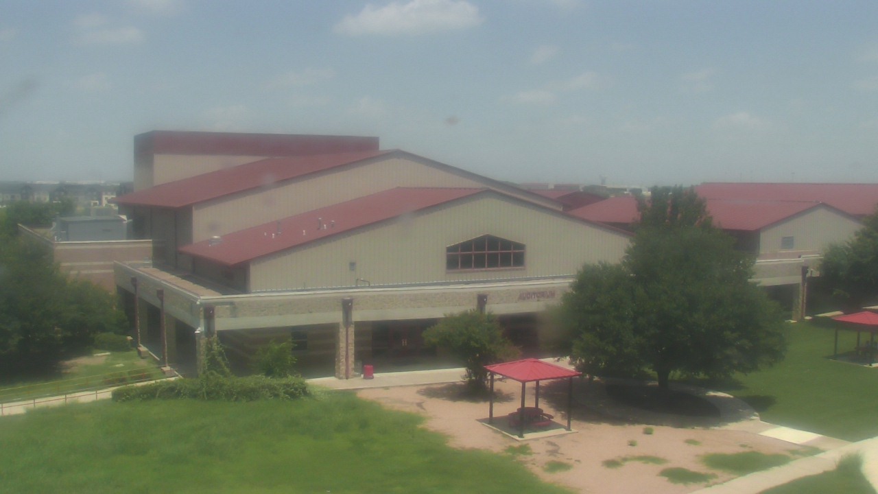 Thumbnail for current weather camera view from Manor HS in Manor, Texas