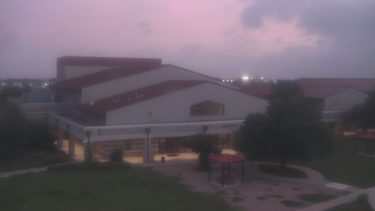 Thumbnail for current weather camera view from Manor HS in Manor, Texas
