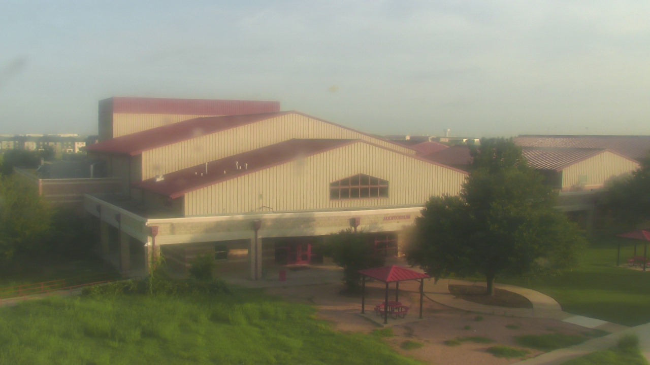 Thumbnail for current weather camera view from Manor HS in Manor, Texas