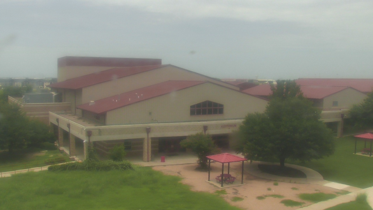 Thumbnail for current weather camera view from Manor HS in Manor, Texas