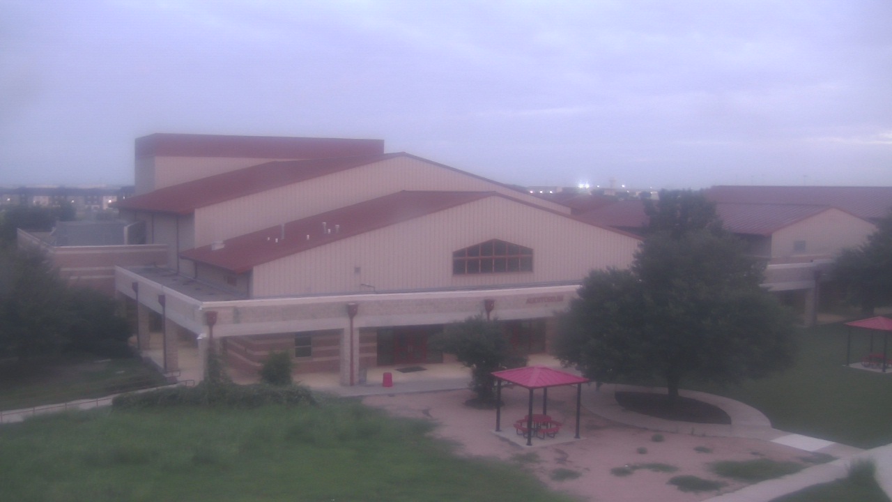 Thumbnail for current weather camera view from Manor HS in Manor, Texas